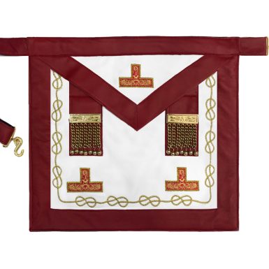 Avental De Venerável | Mestre Instalado tudo  em pele